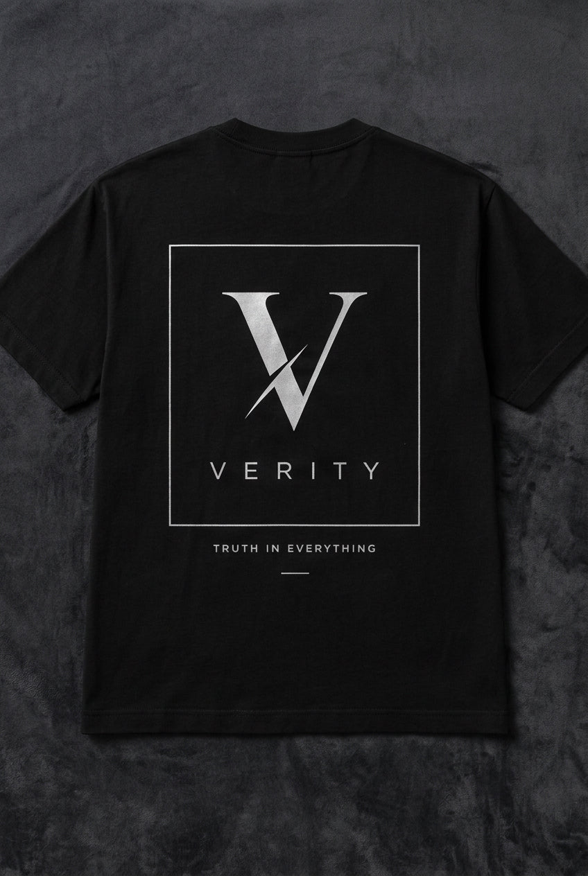 The Framed Tee — Black