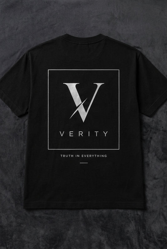 The Framed Tee — Black